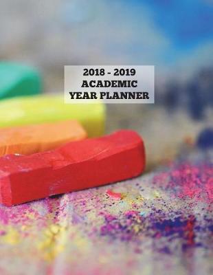 Book cover for Soft Pastels 2018 - 2019 Academic Year Planner