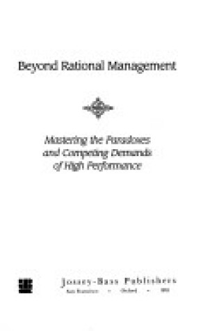 Cover of Beyond Rational Management