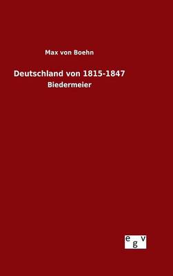 Book cover for Deutschland von 1815-1847