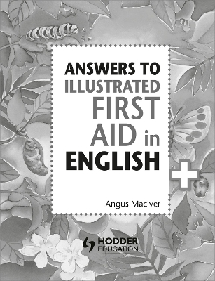 Book cover for Answers to the Illustrated First Aid in English