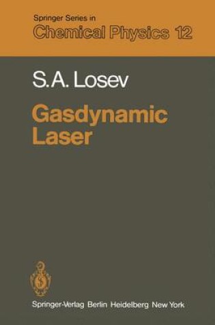 Cover of Gasdynamic Laser