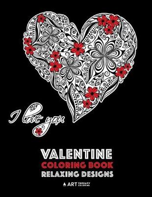 Book cover for Valentine Coloring Book