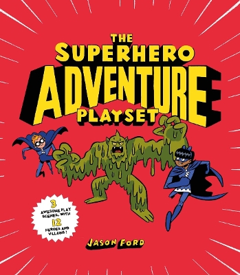 Book cover for The Superhero Adventure Playset