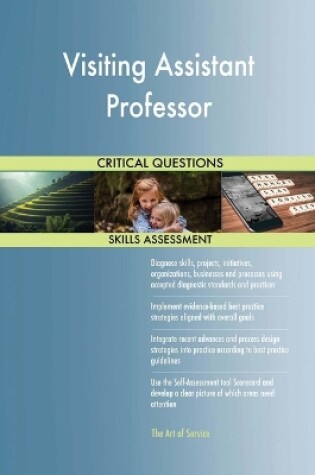 Cover of Visiting Assistant Professor Critical Questions Skills Assessment