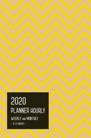 Cover of 2020 Planner Hourly Weekly Monthly 6x9