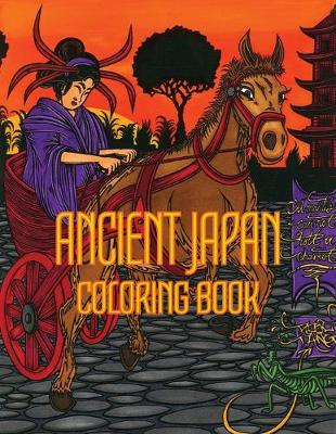 Book cover for Ancient Japan Coloring Book