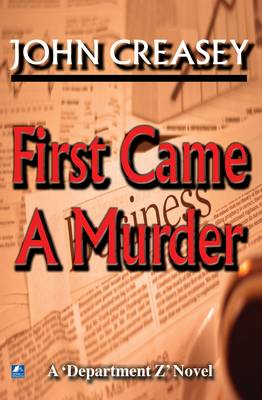 Cover of First Came a Murder