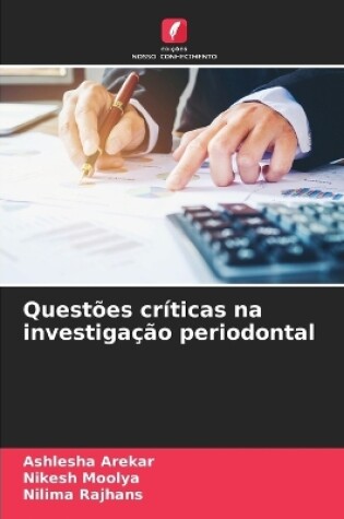 Cover of Quest�es cr�ticas na investiga��o periodontal