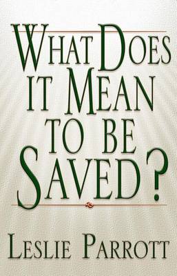 Book cover for What Does It Mean to Be Saved?