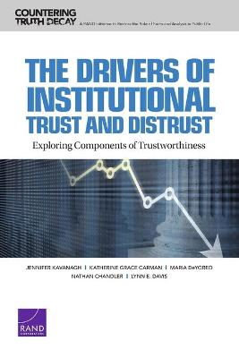 Book cover for Drivers of Institutional Trust and Distrust