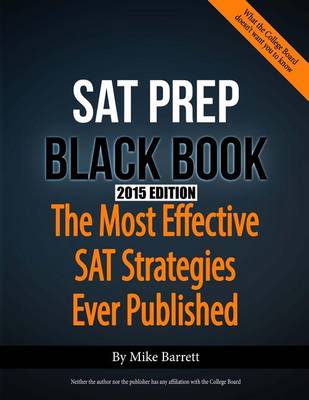 Book cover for SAT Prep Black Book - 2015 Edition