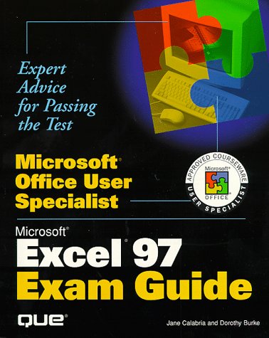 Cover of Microsoft Excel Exam Guide