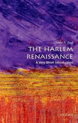 Book cover for The Harlem Renaissance: A Very Short Introduction