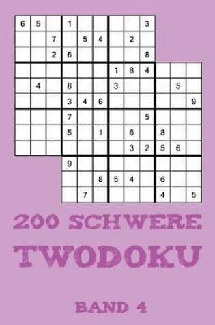 Cover of 200 Schwere Twodoku Band 4