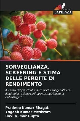 Cover of Sorveglianza, Screening E Stima Delle Perdite Di Rendimento