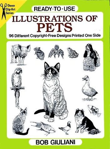 Cover of Ready-to-Use Illustrations of Pets