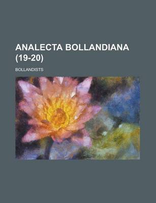 Book cover for Analecta Bollandiana (19-20 )