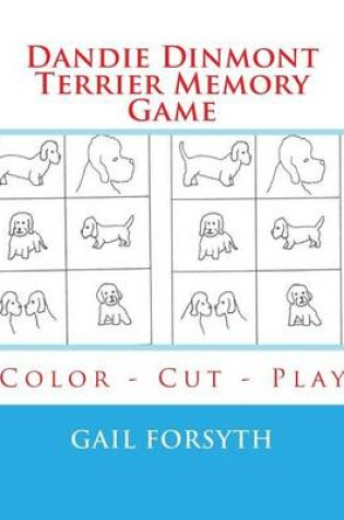 Cover of Dandie Dinmont Terrier Memory Game