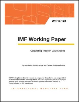 Book cover for Calculating Trade in Value Added