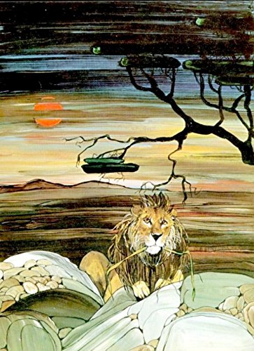 Book cover for Lion and Blue