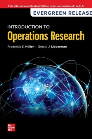 Cover of Introduction to Operations Research: 2024 Release ISE