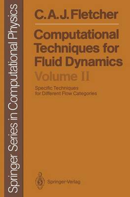 Cover of Computational Techniques for Fluid Dynamics