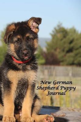 Book cover for New German Shepherd Puppy Journal