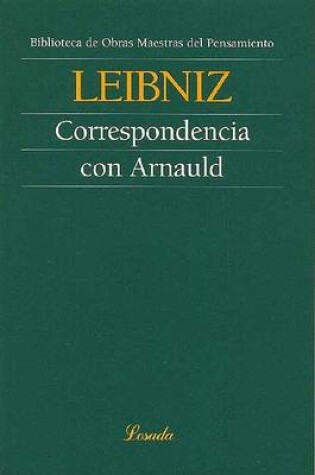 Cover of Correspondencia Con Arnauld