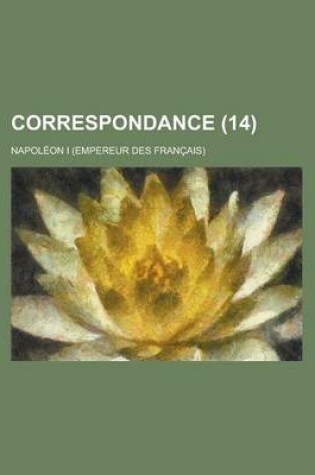 Cover of Correspondance (14 )