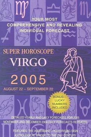 Cover of Virgo (Super Horoscopes 2005)