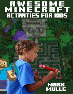 Book cover for Awesome Minecraft Activities for Kids