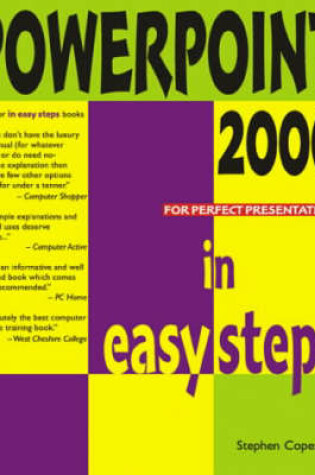 Cover of PowerPoint 2000 in Easy Steps