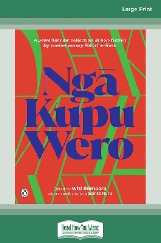 Cover of Nga Kupu Wero