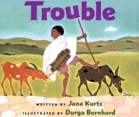 Book cover for Trouble