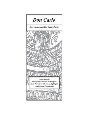 Cover of Verdi's Don Carlo / Opera Journeys Mini Guide Series