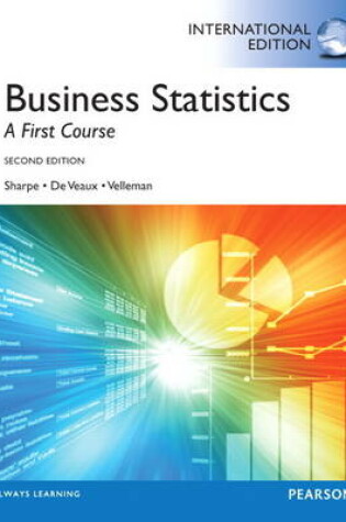 Cover of Business Statistics, plus MyStatLab with Pearson eText