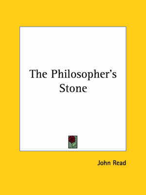 Book cover for The Philosopher's Stone