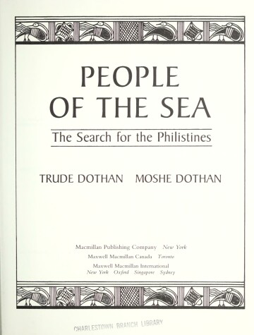 Book cover for People of the Sea