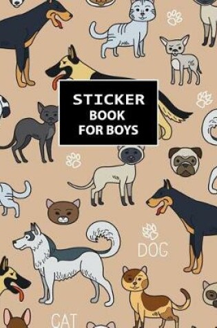 Cover of Sticker Book For Boys