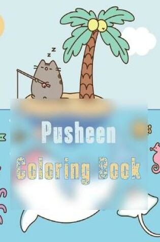 Cover of Pusheen coloring book