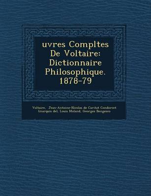 Book cover for Uvres Completes de Voltaire