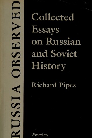 Cover of Russia Observed