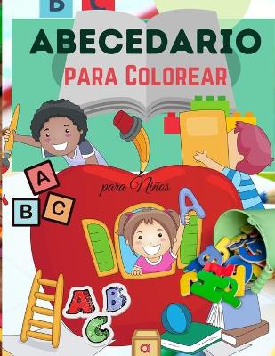 Book cover for Alfabeto Libro para Colorear para Niños