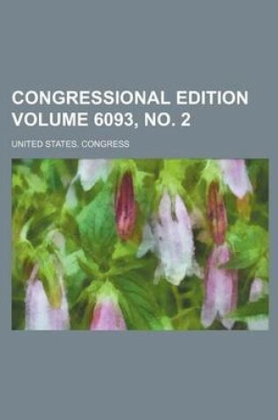 Cover of Congressional Edition Volume 6093, No. 2