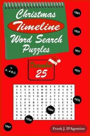 Cover of Christmas Timeline Word Search Puzzles