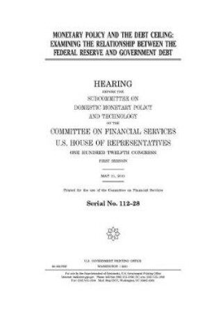 Cover of Monetary policy and the debt ceiling