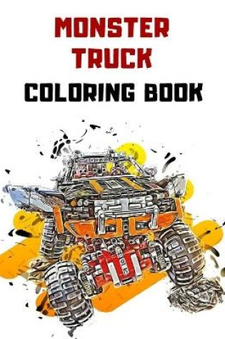 Cover of Monster Truck Coloring Book