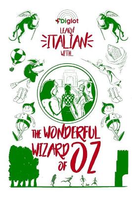 Book cover for Learn Italian with the Wonderful Wizard Of Oz