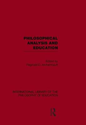 Book cover for International Library of the Philosophy of Education