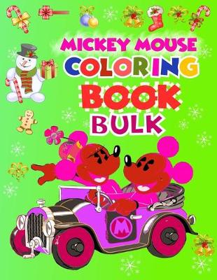 Book cover for Mickey Mouse Coloring Book Bulk